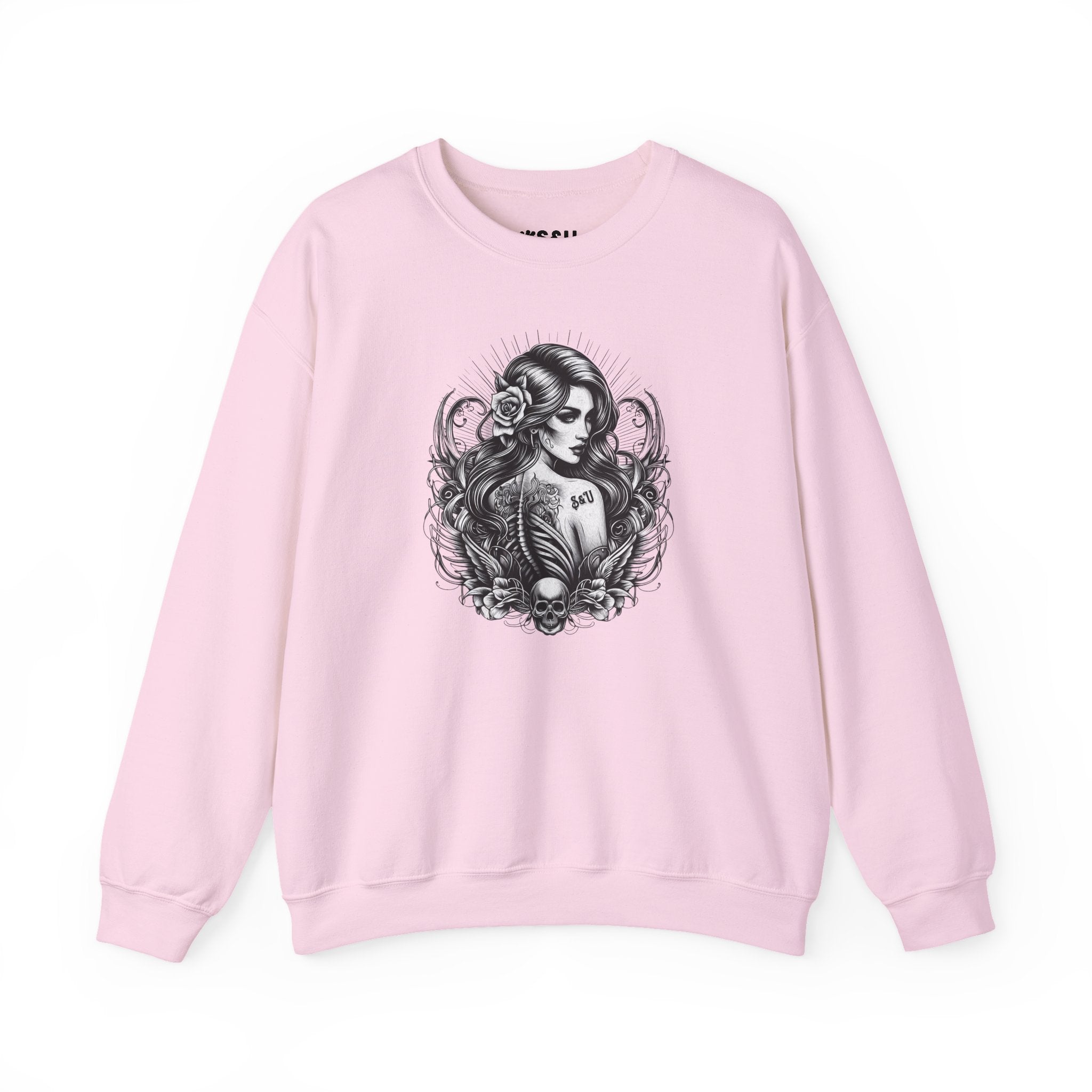Skull Woman - Unisex Sweatshirt