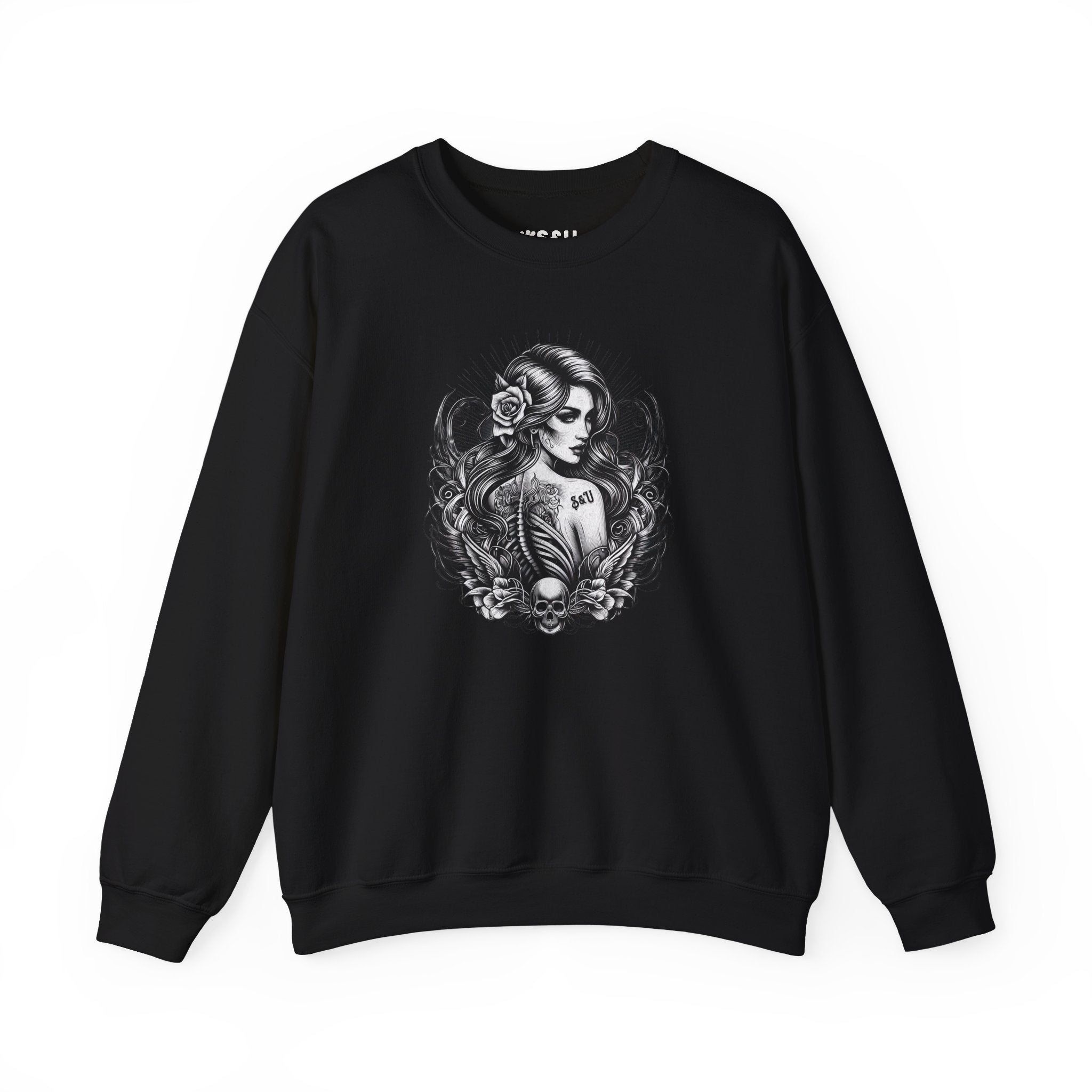 Skull Woman - Unisex Sweatshirt