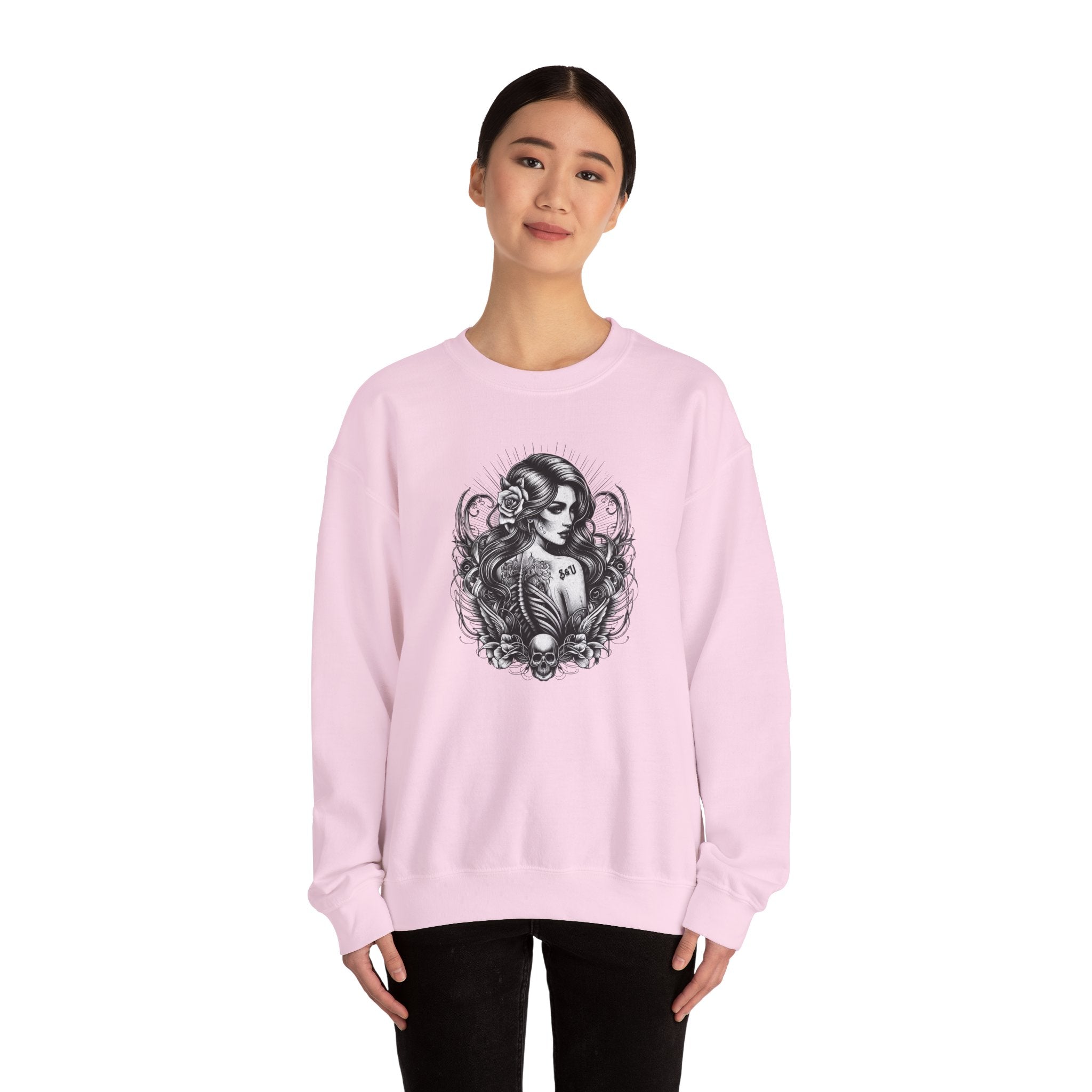 Skull Woman - Unisex Sweatshirt