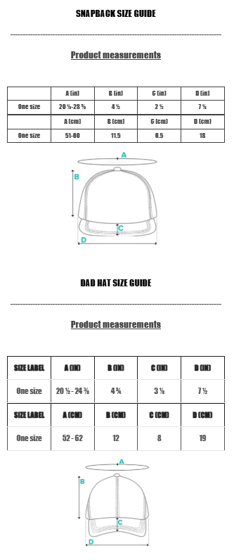 HATS SIZE GUIDE