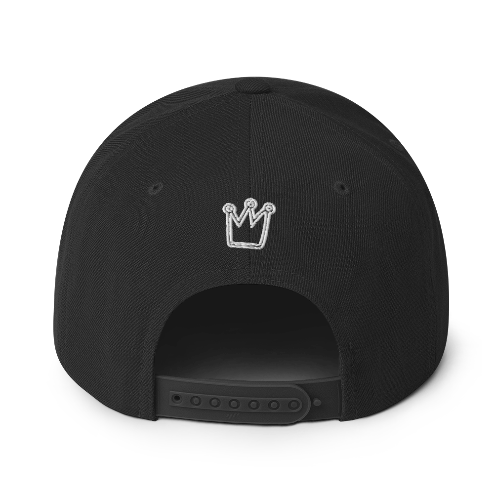 White Crown - Snapback Hat