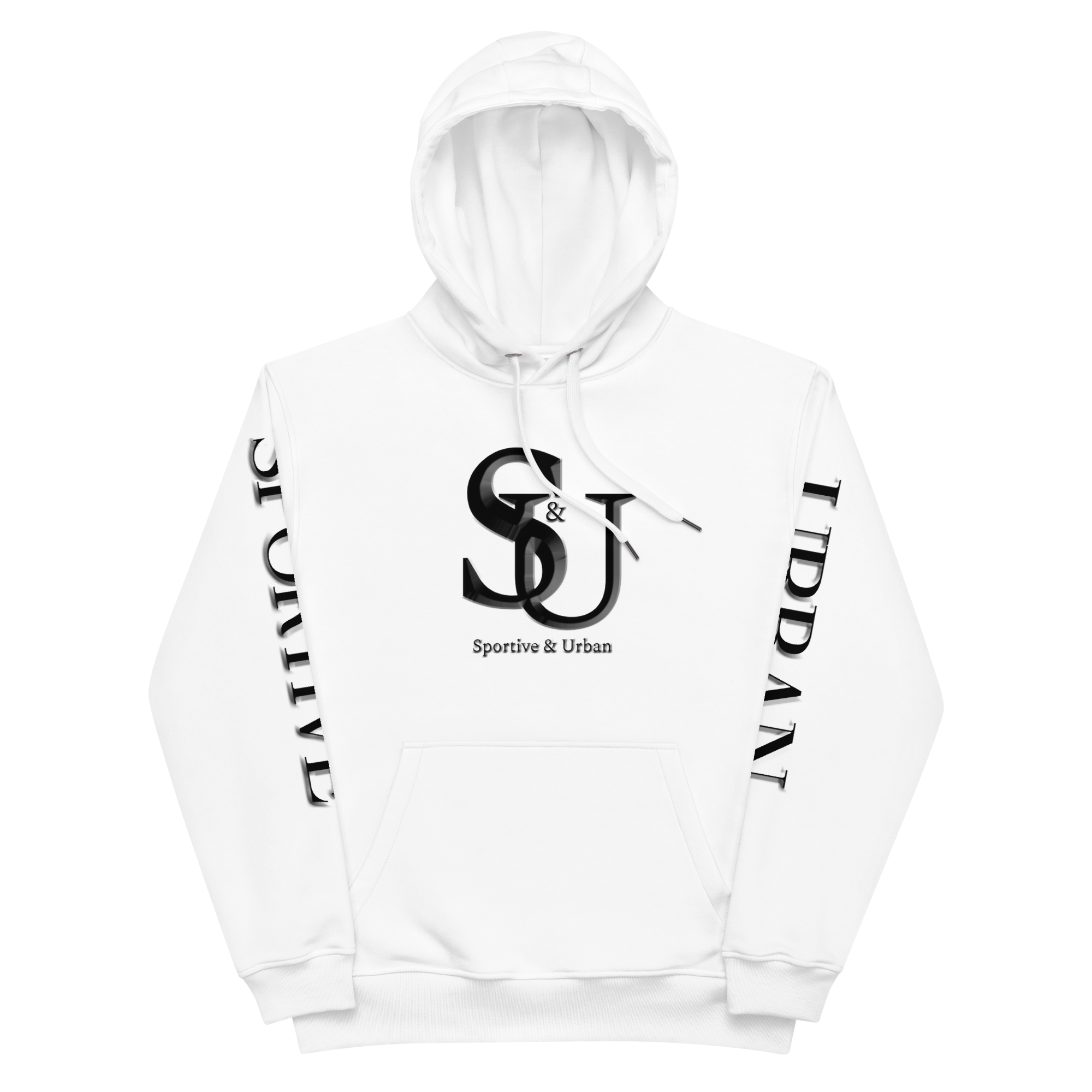 Classic S&U (White) - Unisex Hoodie