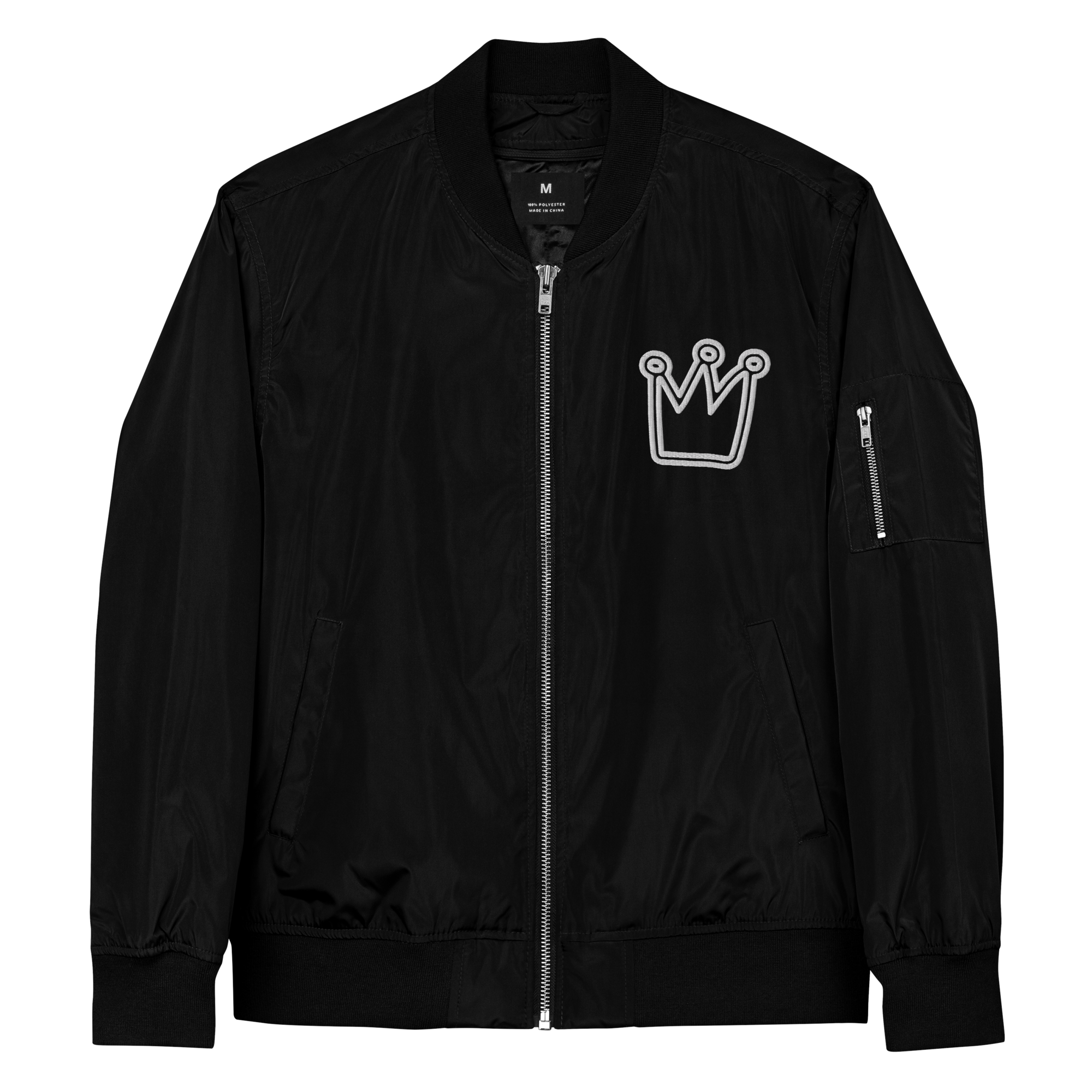 White Crown - Premium Bomber