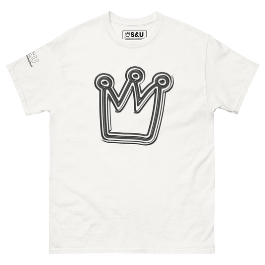 Ultralined Crown (Black) - Unisex Tee