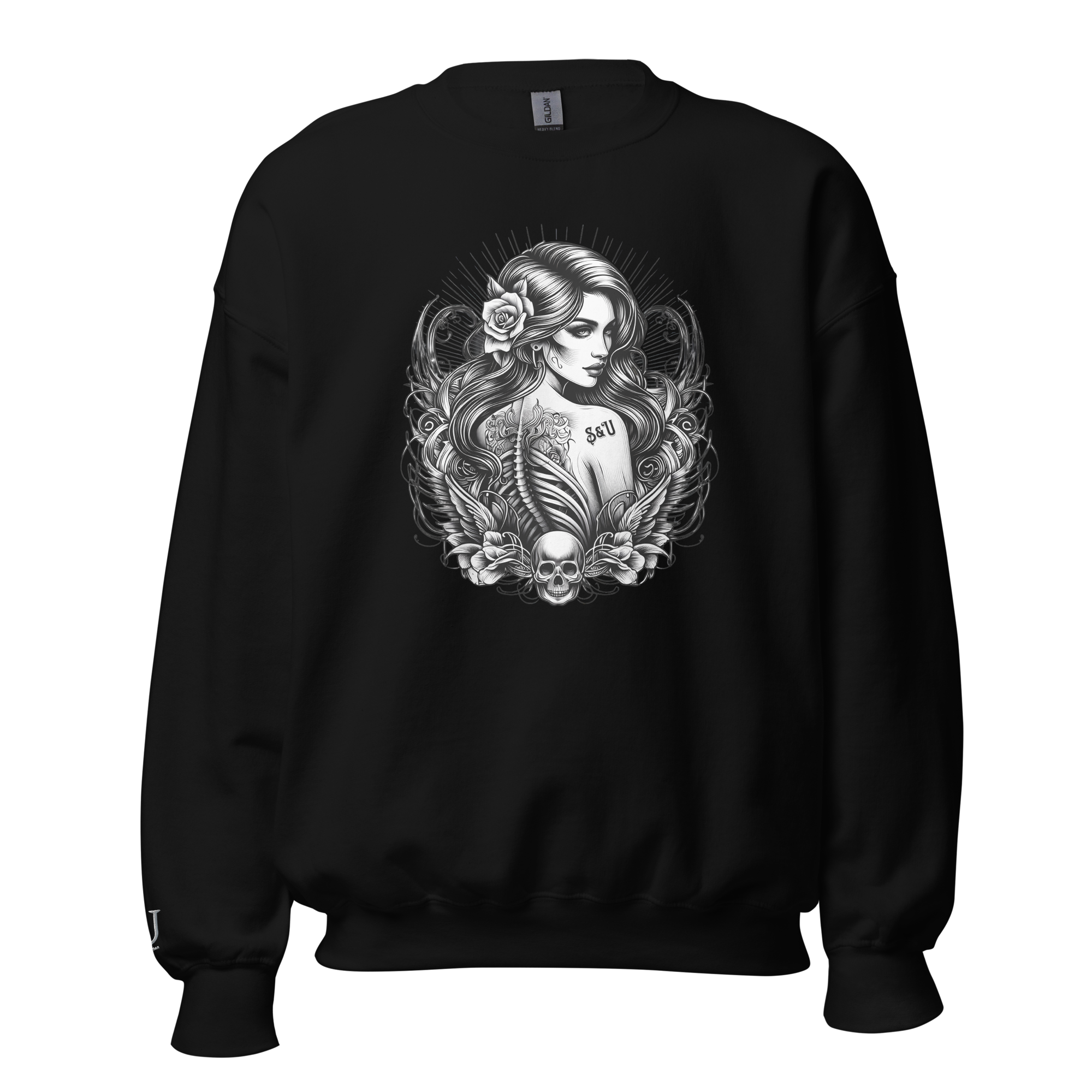 Skull Woman - Unisex Sweatshirt