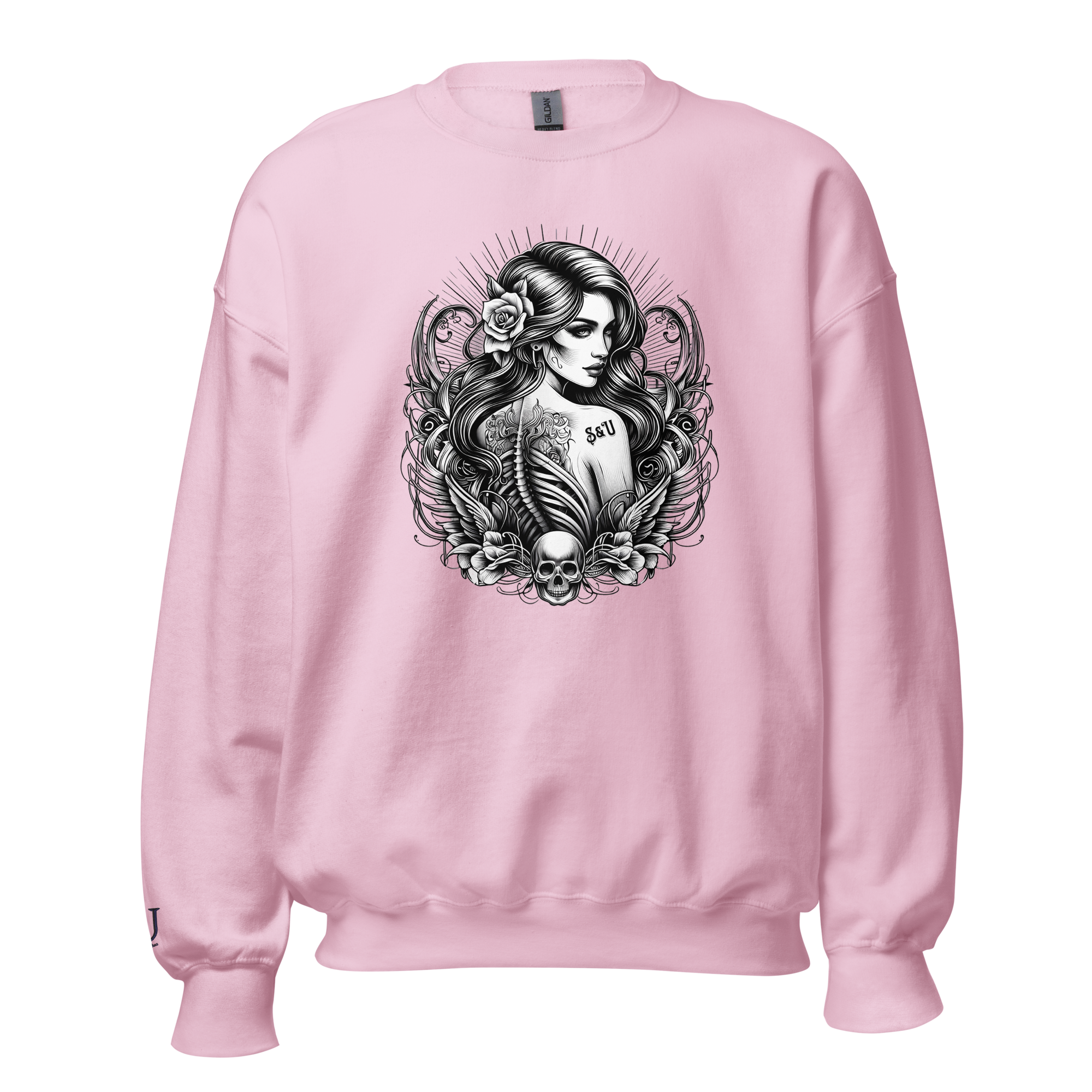 Skull Woman - Unisex Sweatshirt